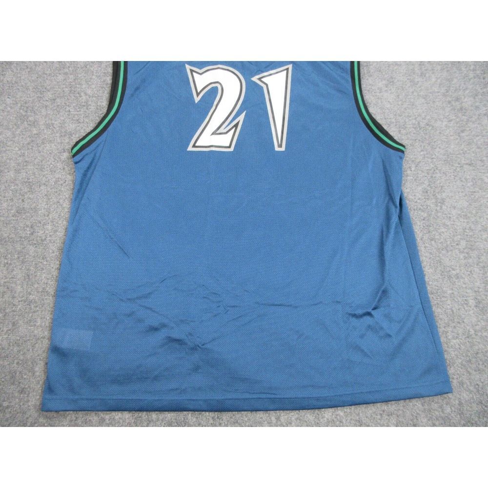 Kevin Garnett Minnesota Timberwolves Jersey Mens Extra Large Blue NBA Basketball - Picture 15 of 16